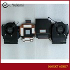 060XK7 FOR DELL G15 5520 Black Laptop CPU Graphics Cooling Heatsink Fan