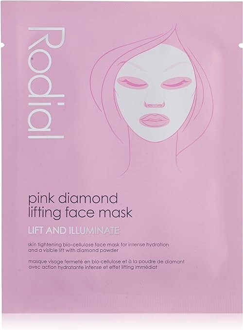Rodial Pink Diamond Lifting Face Mask - 8 x 20g