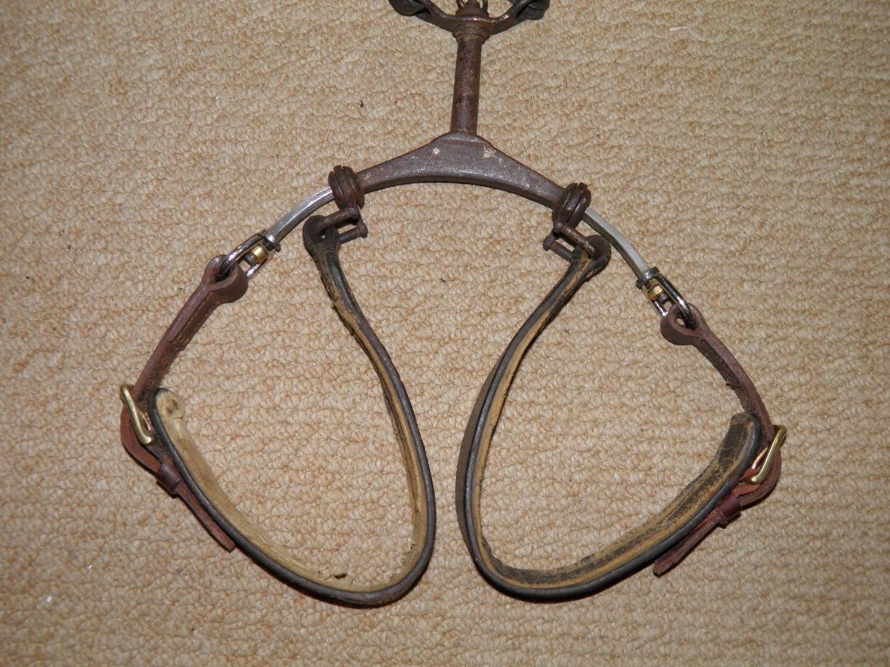 Antique Leather Double Quick Release Coursing Slip Lead Greyhound Whippet eBay