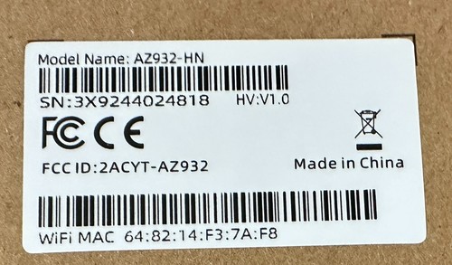 NEW Newline Shenzhen Hitevision Technology Wi-Fi6 Module AZ932-HN V1.0 FREE Ship - Picture 3 of 3