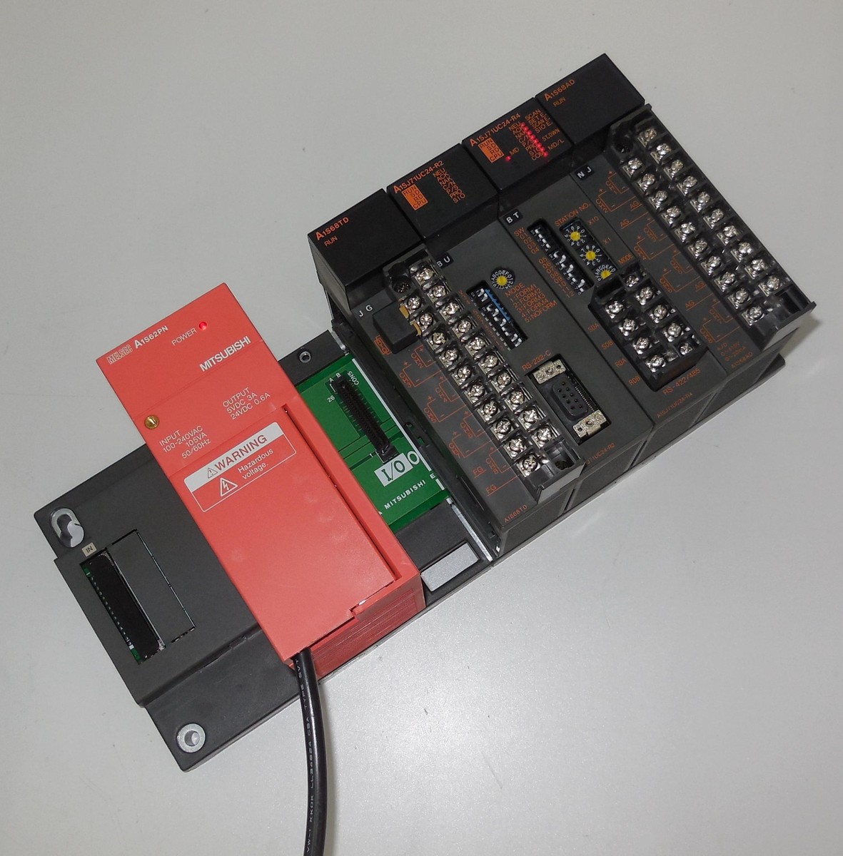 三菱電機 A1SJ71UC24-R2 MELSEC HV# Mitsubishi Melsec A1S62PN A1S68TD A1SJ71UC24-R2 A1SJ71UC24-R4