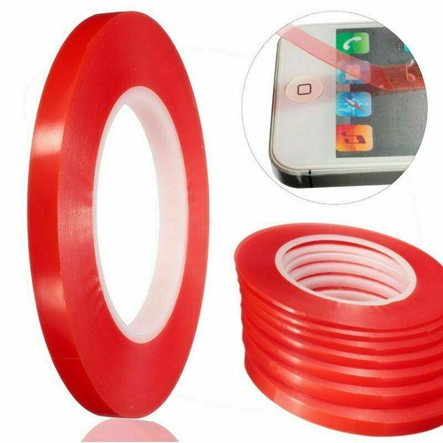 RED Double Sided Super Sticky Heavy Duty Adhesive Tape For Cell Phone Repair - Picture 3 of 6