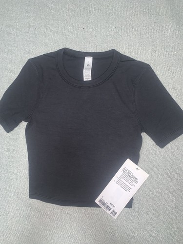 Lululemon Hold Tight Straight Hem Cropped T-Shirt 2
