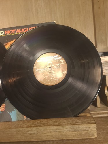NEIL DIAMOND (2 LP) HOT AUGUST NIGHT GERMAN 1973 DOUBLE VINYL ALBUM GATEFOLD - Picture 5 of 9