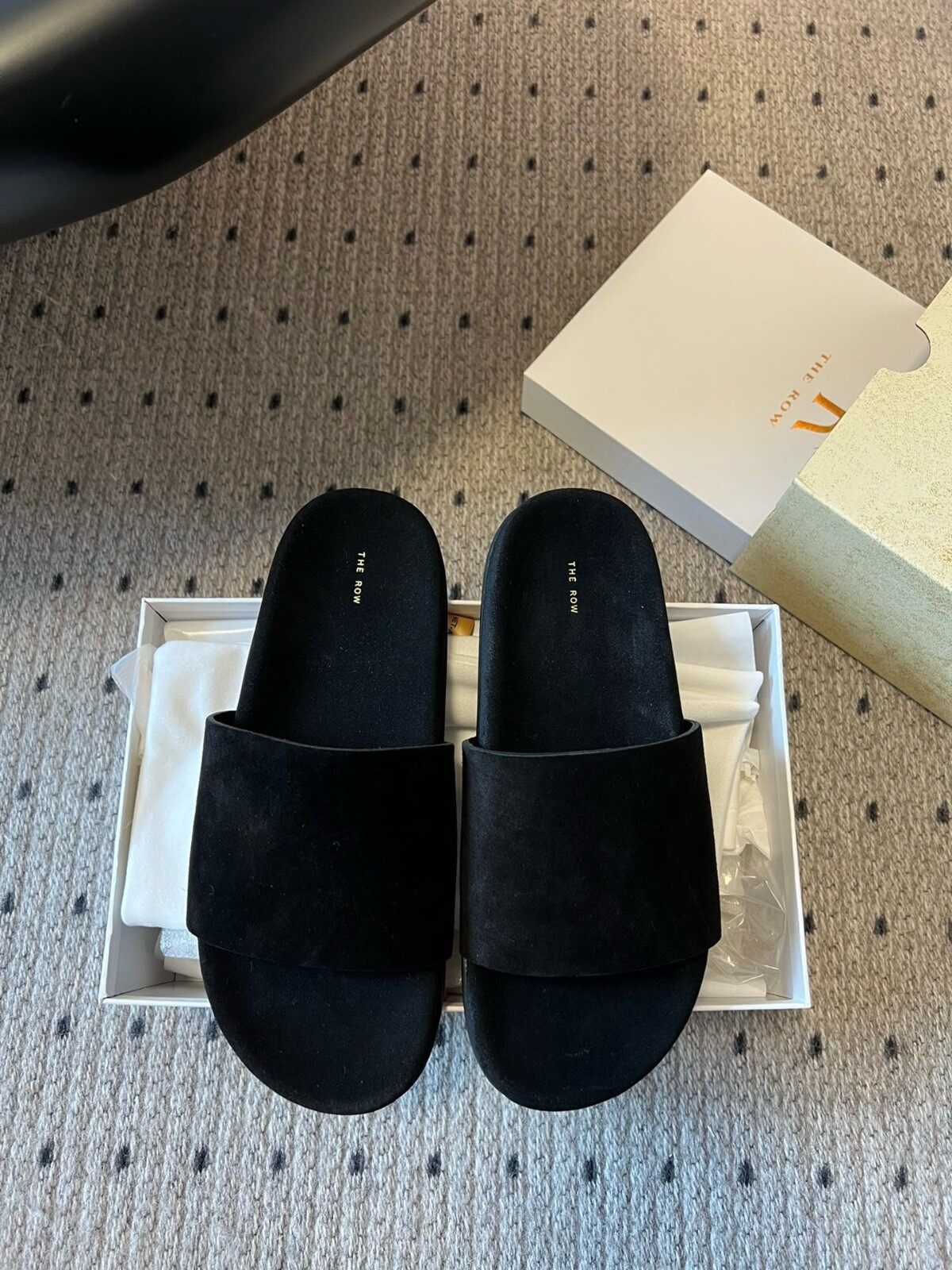 FILA the row Hugh Slide in camoscio 39