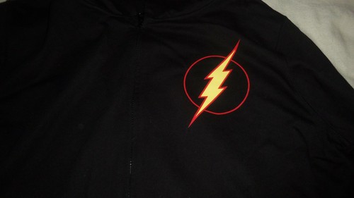 Bioworld DC Comics THE FLASH Zip Up Hoodie - Picture 4 of 5