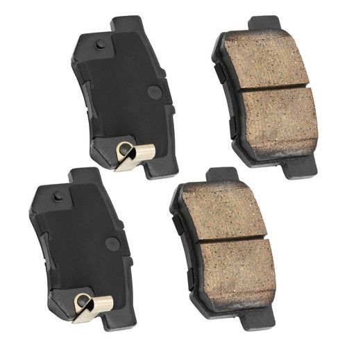 Fit For 2002-2004 Honda CR-V Rear Disc Rotors Ceramic Brake Pads Kit - Picture 2 of 11