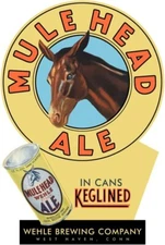 Mule Head Ale of West Haven, Connecticut NEW 18" Tall Diecut Sign USA STEEL
