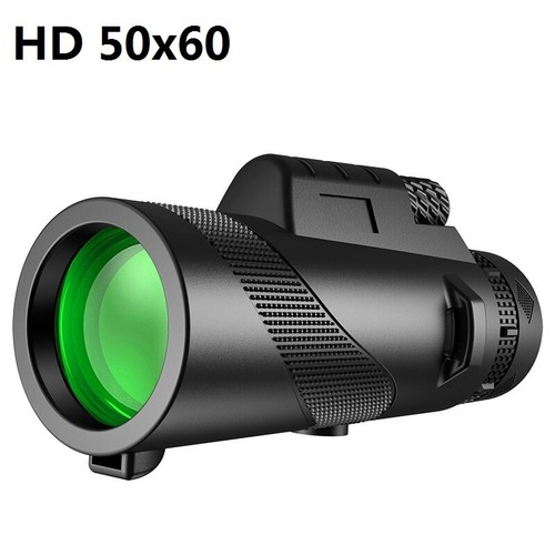 50x60 Zoom HD Monocular Starscope Monocular Telescope BAK4 +Tripod +Phone Clip - Picture 15 of 15