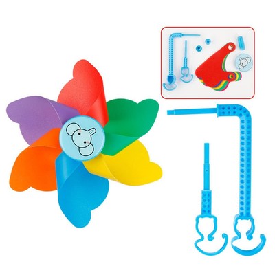 1Pcs Bicycle Bike Windmill Handlebar Pinwheel Kids Cycle Tricycle