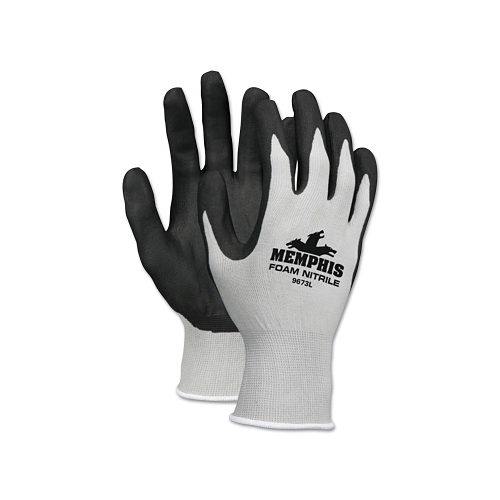Mcr Safety Nxg® Work Gloves, X-Large, Black/Gray - 12 per DZ - 9673XL - Picture 1 of 1
