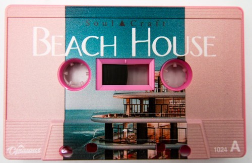 Soul Craft "Beach House" -Coraspect Vaporwave Limited Numbered Colored Cassette - Picture 8 of 8