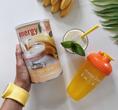 NL ENERGY DIET HD MEAL REPLECEMENT AUSGEWOGENE DIÄT BANANENGESCHMACK SHAKE