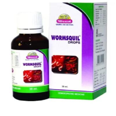 Wheezal homoeopathy Wormsquil Drops (30ml)