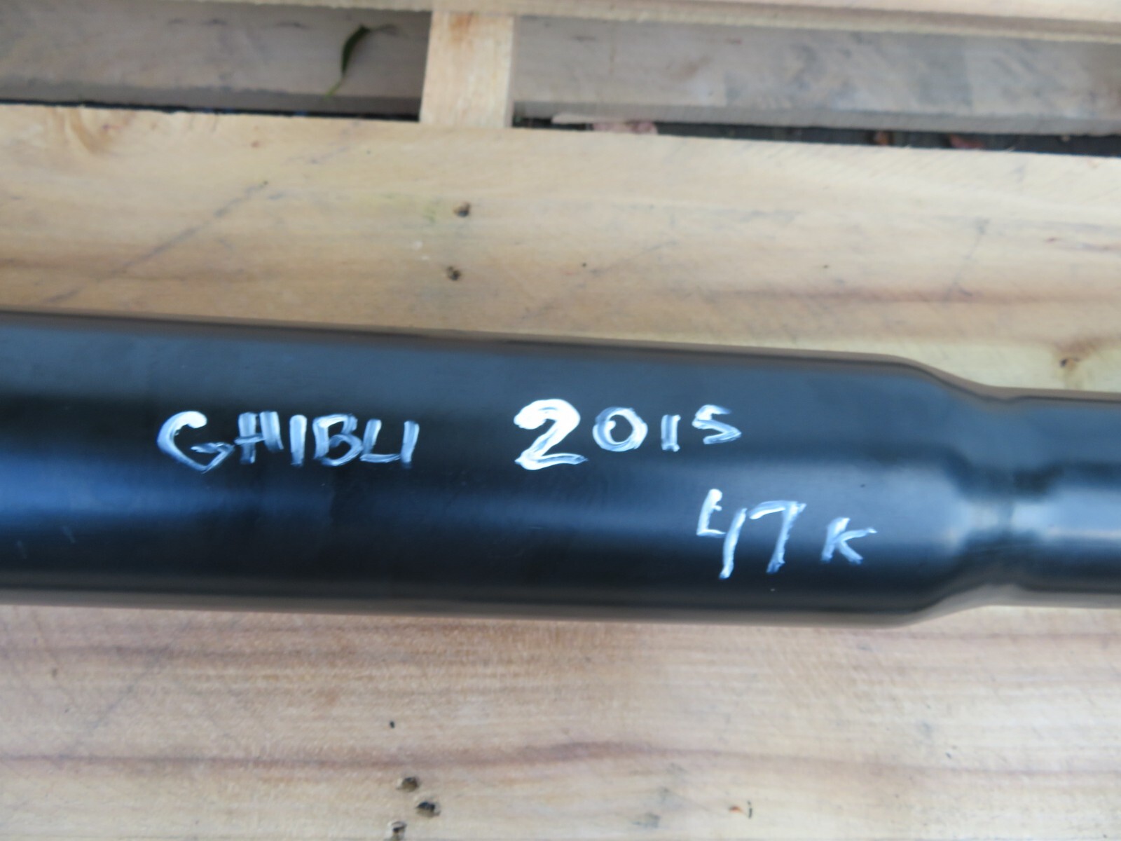2014-2017 MASERATI GHIBLI SQ4 3.0L AWD REAR CARDAN PROPELLER DRIVESHAFT 47K OEM