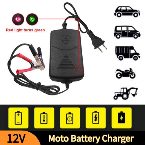 3PCS Car Battery Charger Maintainer 12V Trickle RV for Truck Motorcycle ATV Auto - Picture 4 of 11