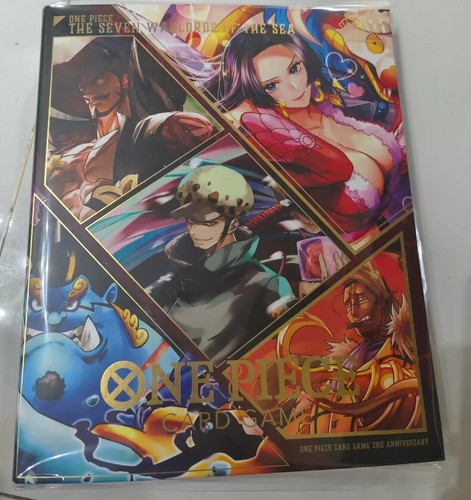 One Piece Gioco di Carte Cinese Esclusivo Raccoglitore Carte 2° Anniversario Regalo Sigillato - Foto 4 di 4