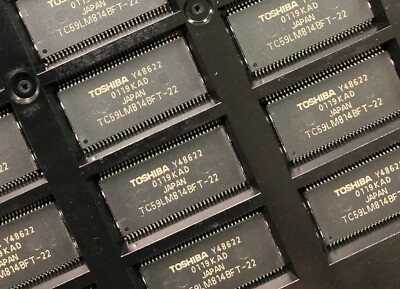 TOSHIBA TC59LM814BFT-22 DDR DRAM, 16MX16, 0.85ns, CMOS, PDSO66 **NEW** Qty.1