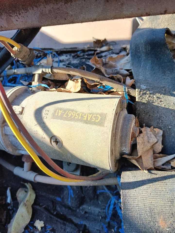 1966 Ford Galaxie Mustang Convertible Top Hydraulic Motor Pump C5AF-15667-A1 - Image 2 of 4