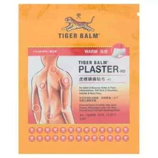 Tiger Balm Plaster (Warm) 7ccm x 10cm , Free Shipping World Wide