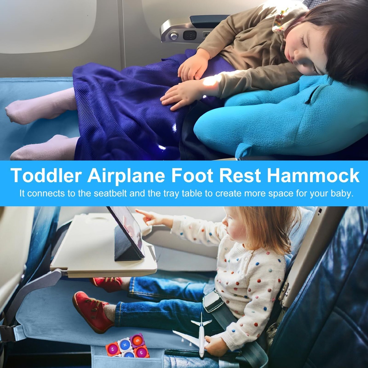 Kids Airplane Seat Extender Portable Foldable Toddler Plane Footrest Hammock For Travel M 1fb78fbd 7efa 4967 B216 F2eb242dfae8.78cd2ae4eba614c7b446c92d1d4dc6e0