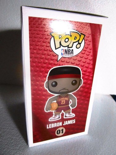 2015 Funko Pop Lebron James vinyl figure sports mindstyle NBA #01 new - Picture 5 of 8