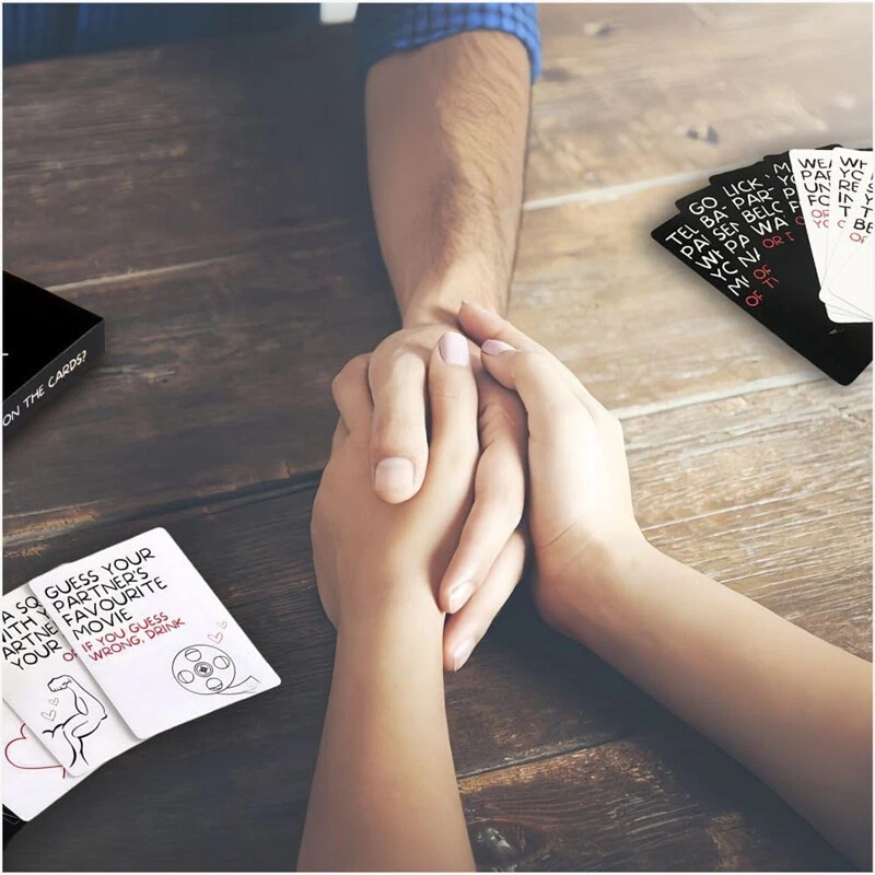Couples Drinking Game Partner Drunk Cards, 50 Date Night Ideas for Drunk Desires - Picture 13 of 13