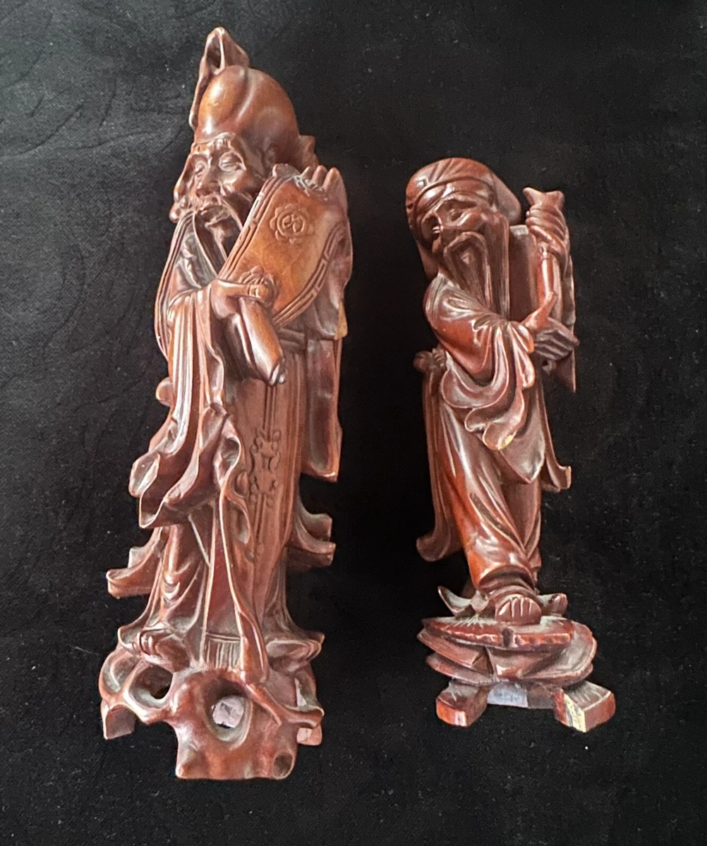 中国木制雕像、雕像1900-1940 | eBay