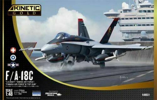 KINETIC K48031 1/48 "U.S. Navy" F/A-18C - Picture 1 of 12