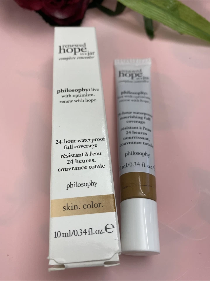 Philosophy ESPERANZA RENOVADA EN UN FRASCO CORRECTOR Completo Cubierta Completa 7.5 MIEL .34 OZ Foto 2 de 4
