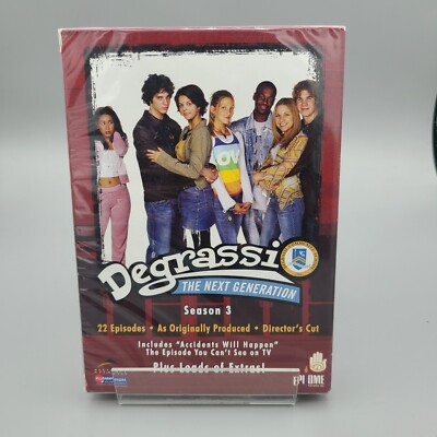 Degrassi: The Next Generation Season 3 DVD   Teen Drama TV Series   New