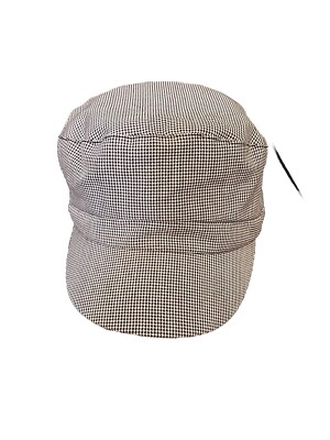 David & Young Ladies Houndstooth Cap