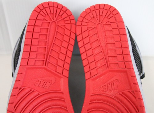 DS 2013 Nike Air Jordan 1 Retro 89 Black Fire Red Cement Size 12 599873-003 NEW - Picture 10 of 18