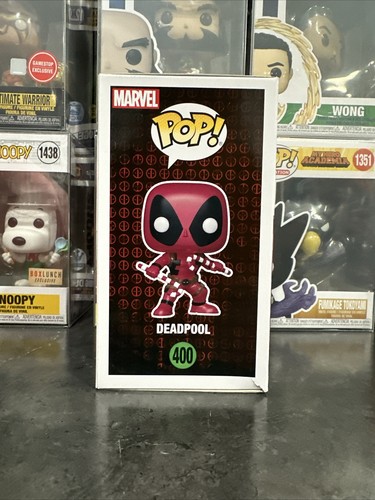 Funko Pop! Camiseta Deadpool Pop And Exclusiva Metálica #400 Solo Pop - Imagen 5 de 8