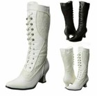 Lace Mid-Calf Boots for Women