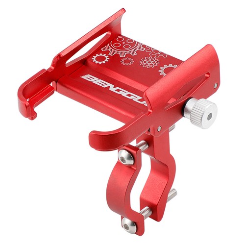 Bike Phone Holder Aluminium Alloy Bike Phone Support Bracket Cycling Accessories - Zdjęcie 13 z 21