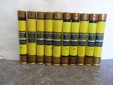 Nice Lot Bussmann LPS-RK-1 6/10SP 1 6/10 Amp Fuses Low-Peak 600V