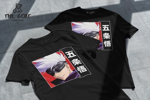 Satoru Gojo Anime T-Shirt - Jujutsu Kaisen Cursed Mastery Graphic Tee |JUJKAI005 - Bild 2 von 7