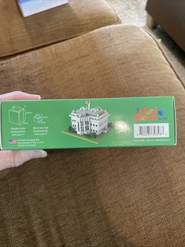 Impact Mini Building Blocks The White House 485 Pieces NEW SEALED Plus Bonus - 第 2/4 張圖片
