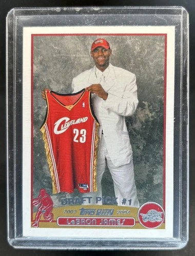 2003-04 Topps LeBron James RC #221 Cavaliers Rookie