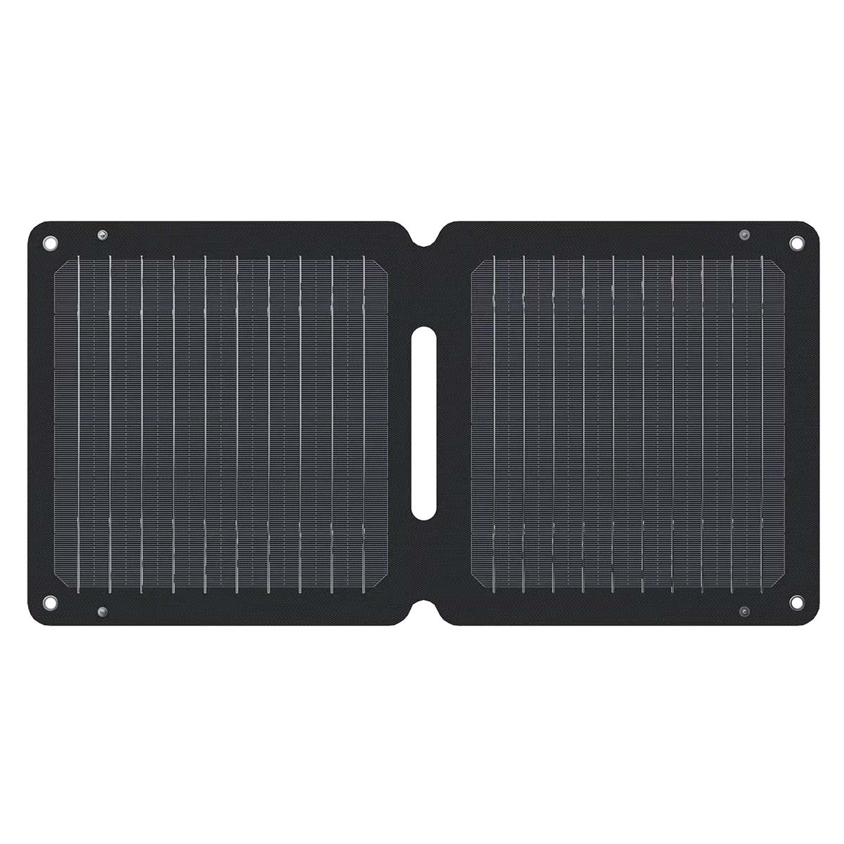 Panneau solaire portable 14W IPX4 avec double port USB pour recharger vos appareils en plein air