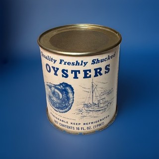 PINT OYSTER CAN Madison Seafood Company Madison MD. 16oz. Rare version !