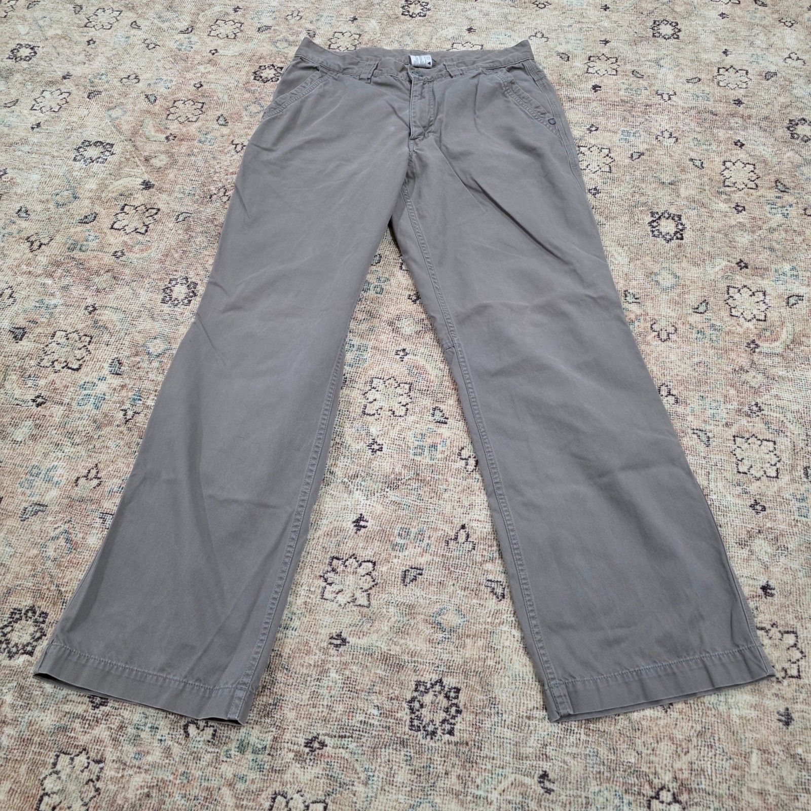 Co-op Pants Men's 32x32 Khaki Organic Cotton Work Utility