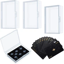 Deck of Cards Case Playing Card Case Blank Plastic Playing Game Storage Box Hold