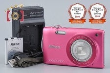 Nikon COOLPIX S3300 Strawberry Pink 16.0 MP Digital Camera