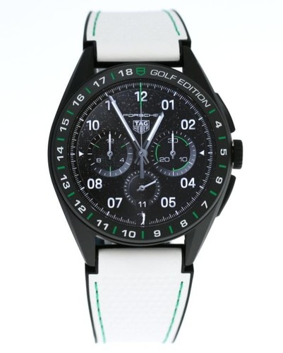 Montre connectée TAG HEUER calibre connecté E4 Golf Edition 45 mm SBR8A81.EB0251 - Photo 21 sur 24