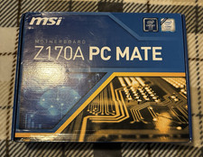 Intel i7 6700k 4 core 4ghz cpu/ 12gb ddr4 ram w/ MSI Z170a ATX pc mate combo