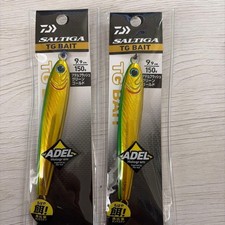 DAIWA Saltiga TG Bait 150g Metal Jig Green Gold Flash Deep Fishing