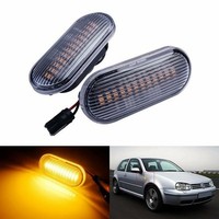 L+R LED Seitenblinker Wiederhollicht FüR VW Bora Golf IV Transporter T5 Passat