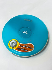 Sony D-EJ002 Blue Portable CD Player Walkman Tested Working Excellent